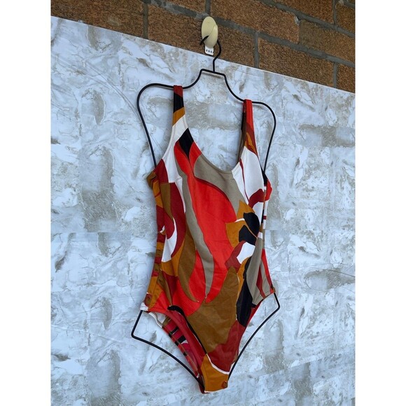 Anna club by La Perla abstract swimsuit size 48/12 - Picture 4 of 7